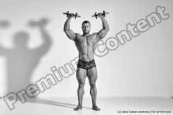 Bodybuilding reference poses of Ramon